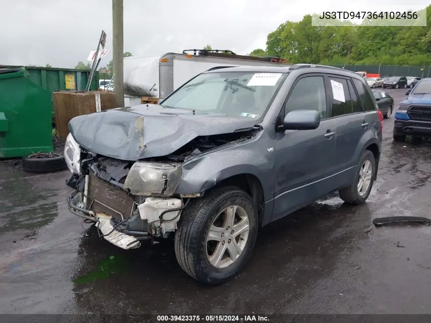 JS3TD947364102456 2006 Suzuki Grand Vitara Luxury