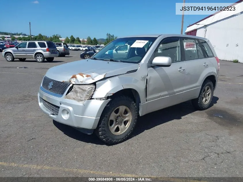 JS3TD941964102523 2006 Suzuki Grand Vitara