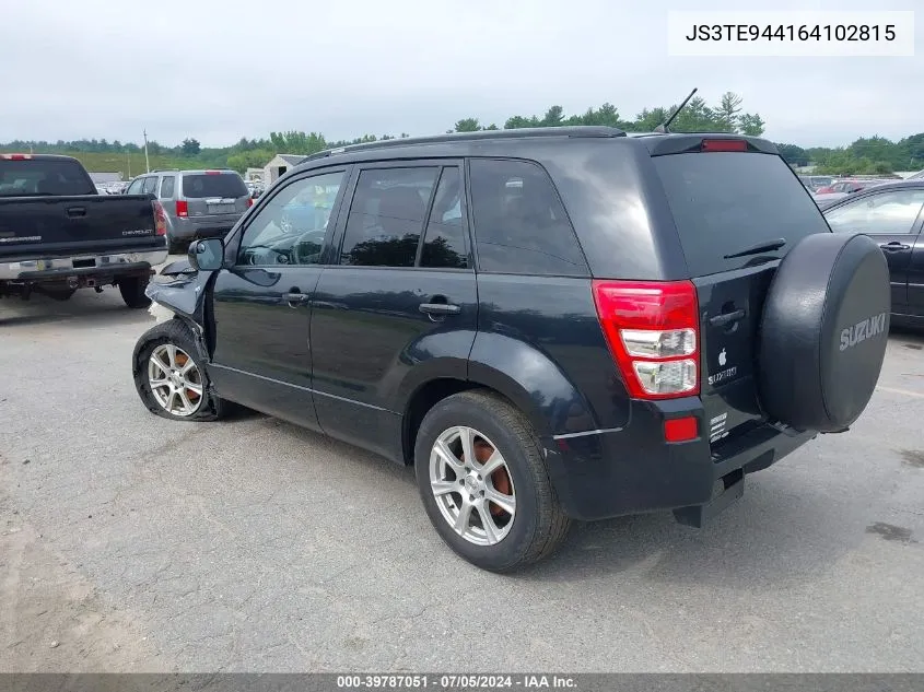 JS3TE944164102815 2006 Suzuki Grand Vitara Xsport