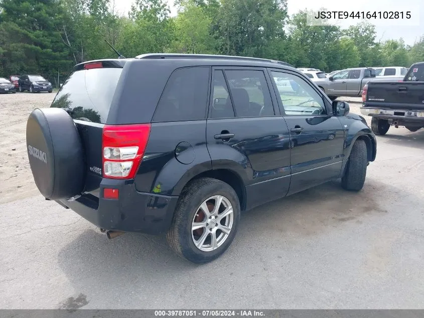 JS3TE944164102815 2006 Suzuki Grand Vitara Xsport