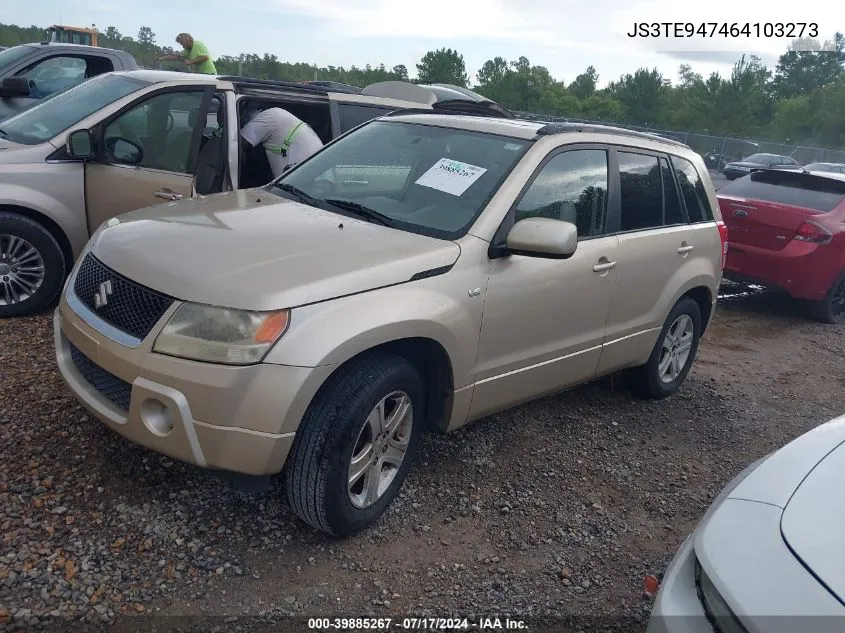 2006 Suzuki Grand Vitara Luxury VIN: JS3TE947464103273 Lot: 39885267