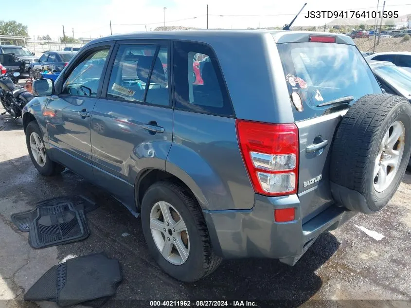 2006 Suzuki Grand Vitara VIN: JS3TD941764101595 Lot: 40211962