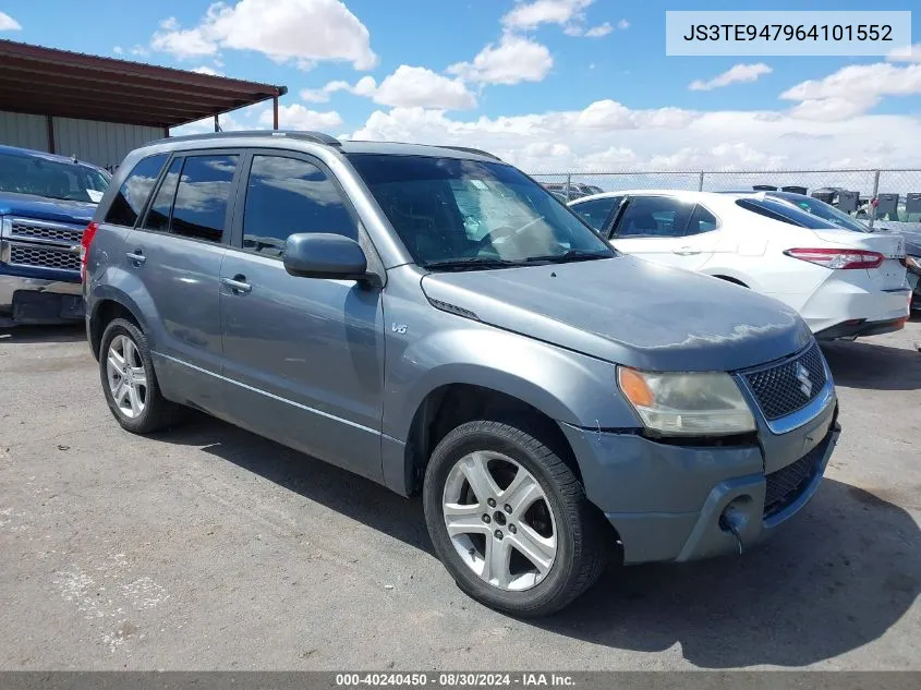 JS3TE947964101552 2006 Suzuki Grand Vitara Luxury