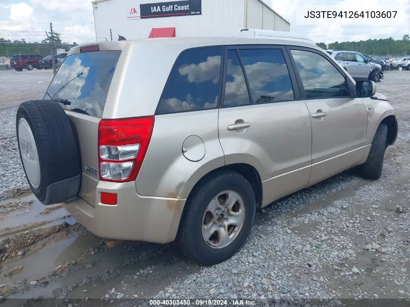 JS3TE941264103607 2006 Suzuki Grand Vitara