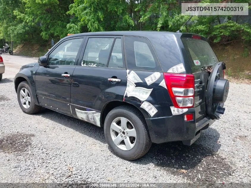 JS3TD941574200319 2007 Suzuki Grand Vitara