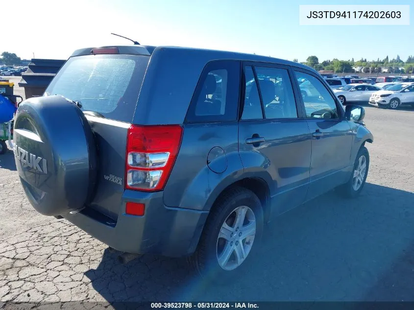 JS3TD941174202603 2007 Suzuki Grand Vitara