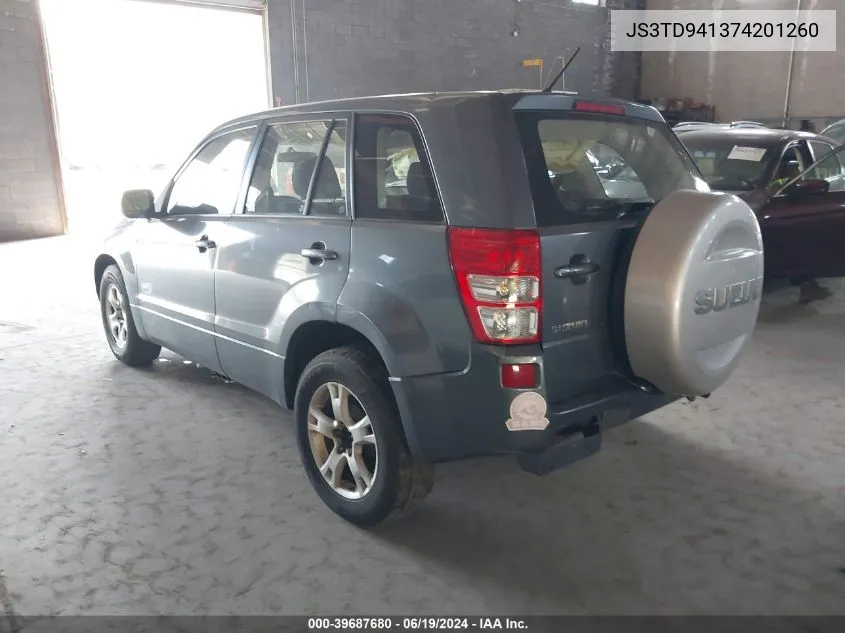 JS3TD941374201260 2007 Suzuki Grand Vitara