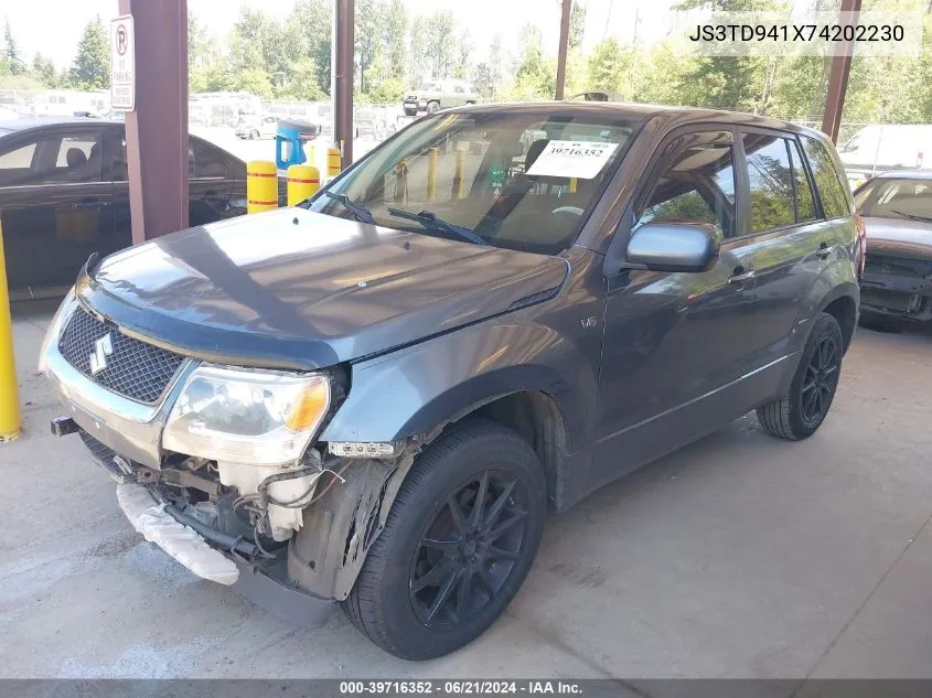 JS3TD941X74202230 2007 Suzuki Grand Vitara