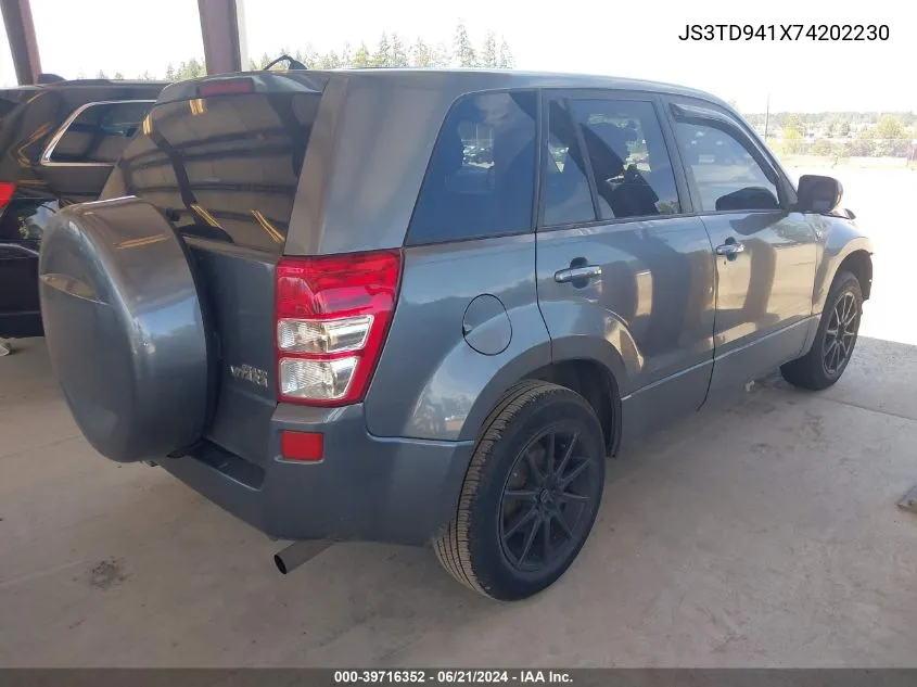 JS3TD941X74202230 2007 Suzuki Grand Vitara