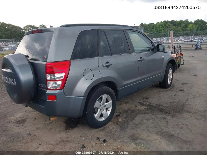 JS3TE944274200575 2007 Suzuki Grand Vitara Xsport