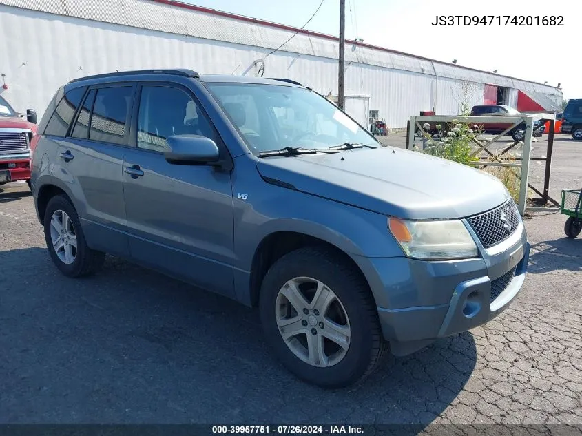 2007 Suzuki Grand Vitara Luxury VIN: JS3TD947174201682 Lot: 39957751