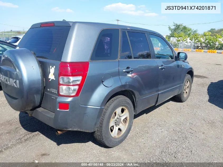 JS3TD941X74201871 2007 Suzuki Grand Vitara