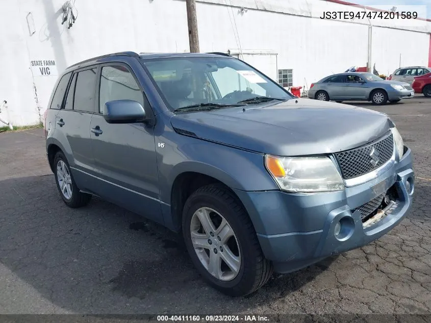 2007 Suzuki Grand Vitara Luxury VIN: JS3TE947474201589 Lot: 40411160