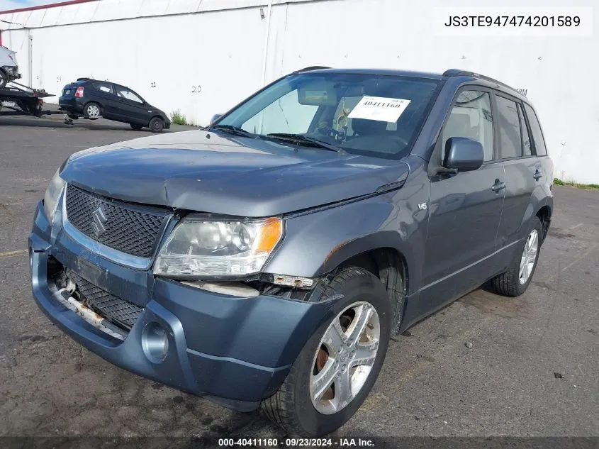 JS3TE947474201589 2007 Suzuki Grand Vitara Luxury