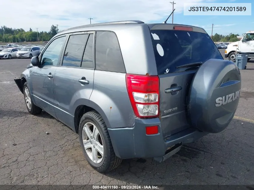 JS3TE947474201589 2007 Suzuki Grand Vitara Luxury