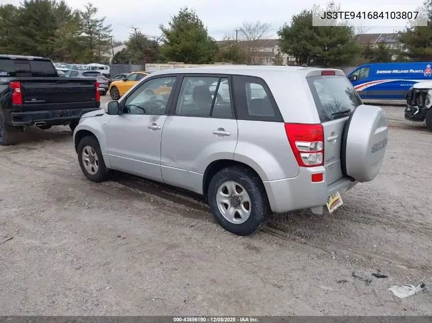 JS3TE941684103807 2008 Suzuki Grand Vitara Appearance/Appearance +