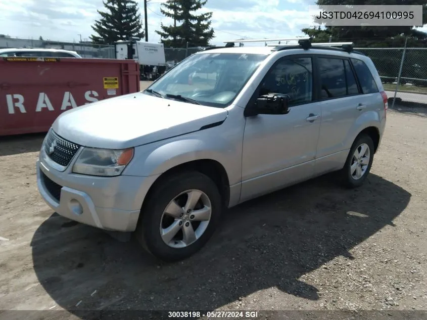 JS3TD042694100995 2009 Suzuki Grand Vitara