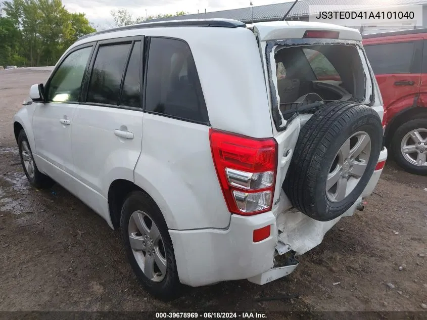 JS3TE0D41A4101040 2010 Suzuki Grand Vitara Xsport