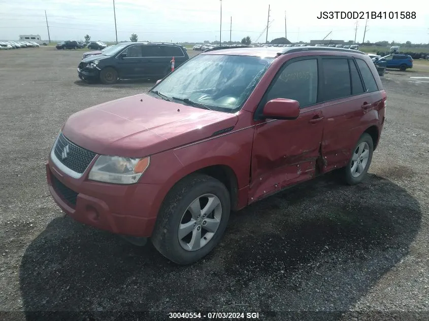 2011 Suzuki Grand Vitara Premium VIN: JS3TD0D21B4101588 Lot: 30040554