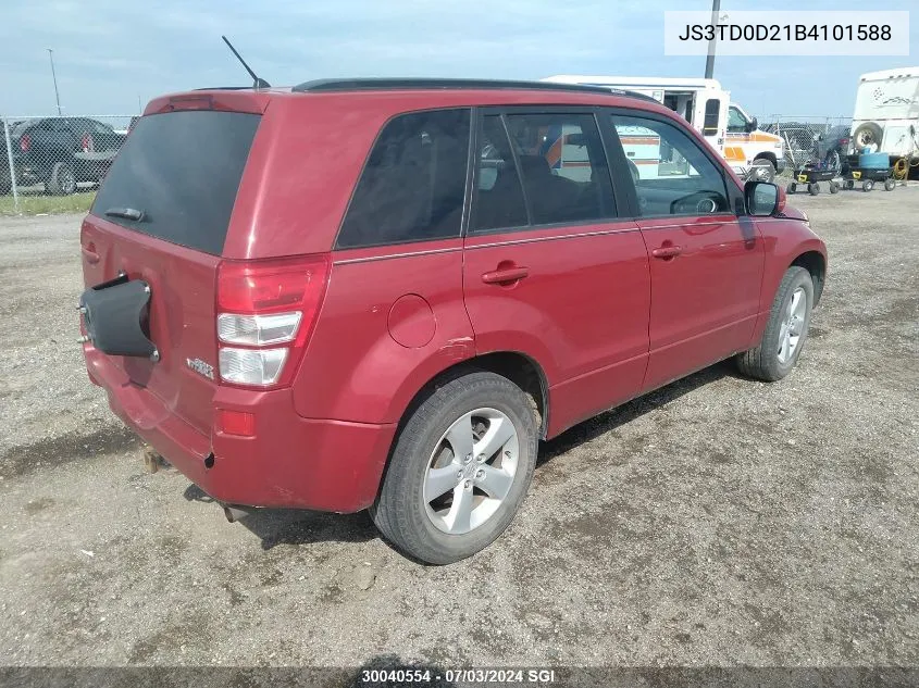 JS3TD0D21B4101588 2011 Suzuki Grand Vitara Premium