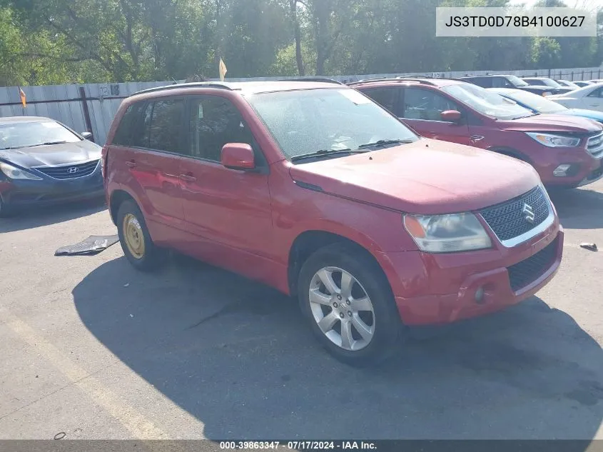 JS3TD0D78B4100627 2011 Suzuki Grand Vitara Limited