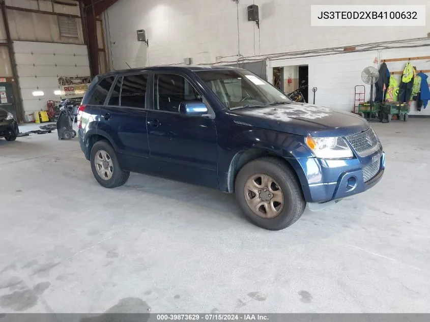 JS3TE0D2XB4100632 2011 Suzuki Grand Vitara Premium