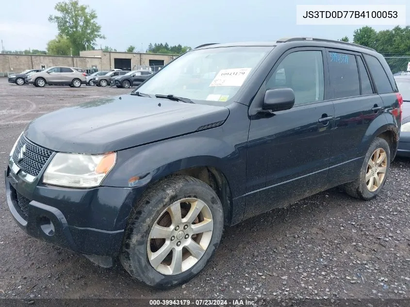 JS3TD0D77B4100053 2011 Suzuki Grand Vitara Limited