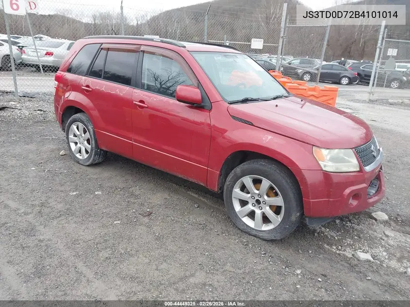 2011 Suzuki Grand Vitara Limited VIN: JS3TD0D72B4101014 Lot: 44449325