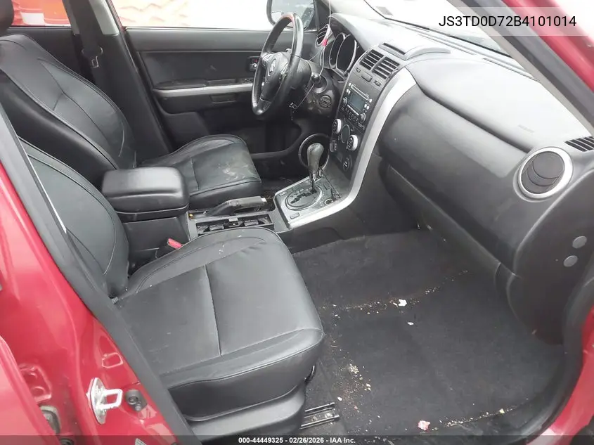 2011 Suzuki Grand Vitara Limited VIN: JS3TD0D72B4101014 Lot: 44449325