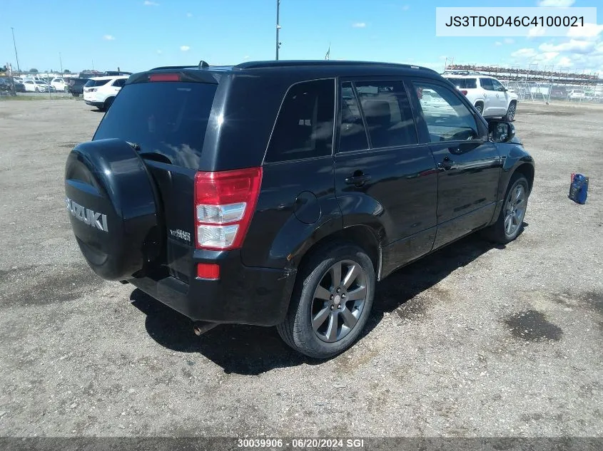 JS3TD0D46C4100021 2012 Suzuki Grand Vitara Xsport