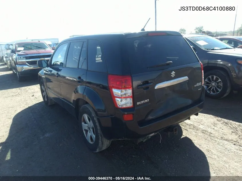 2012 Suzuki Grand Vitara Premium VIN: JS3TD0D68C4100880 Lot: 39446370