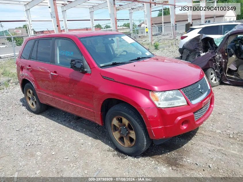 JS3TD0D29C4100349 2012 Suzuki Grand Vitara Premium