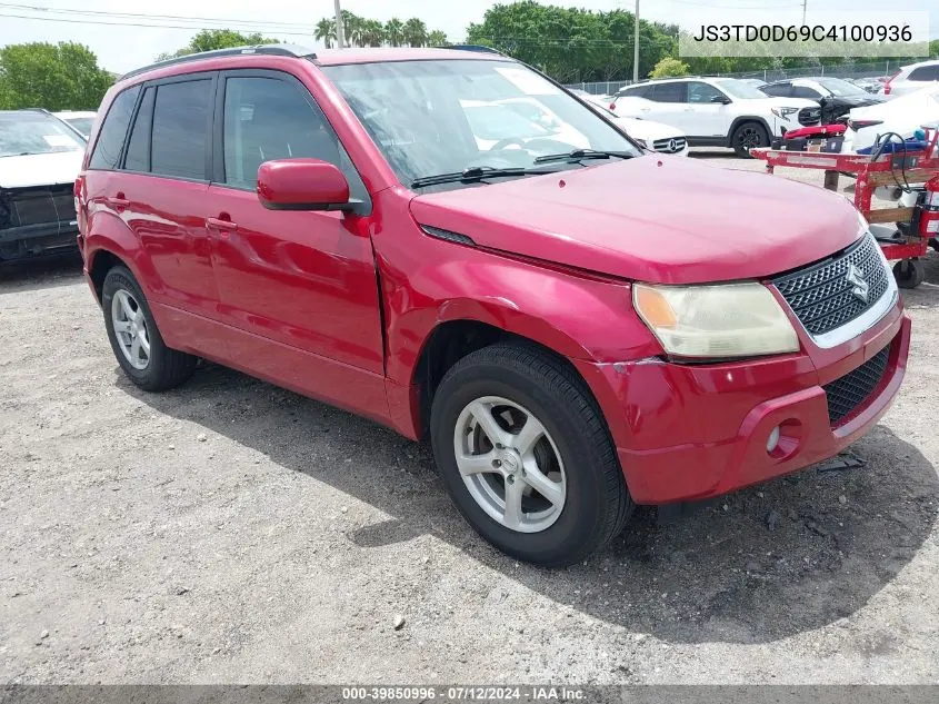 2012 Suzuki Grand Vitara Premium VIN: JS3TD0D69C4100936 Lot: 39850996