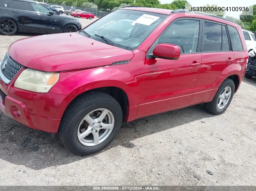 2012 Suzuki Grand Vitara Premium VIN: JS3TD0D69C4100936 Lot: 39850996