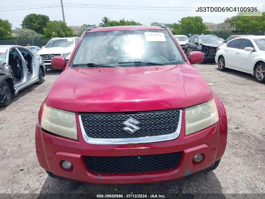 2012 Suzuki Grand Vitara Premium VIN: JS3TD0D69C4100936 Lot: 39850996