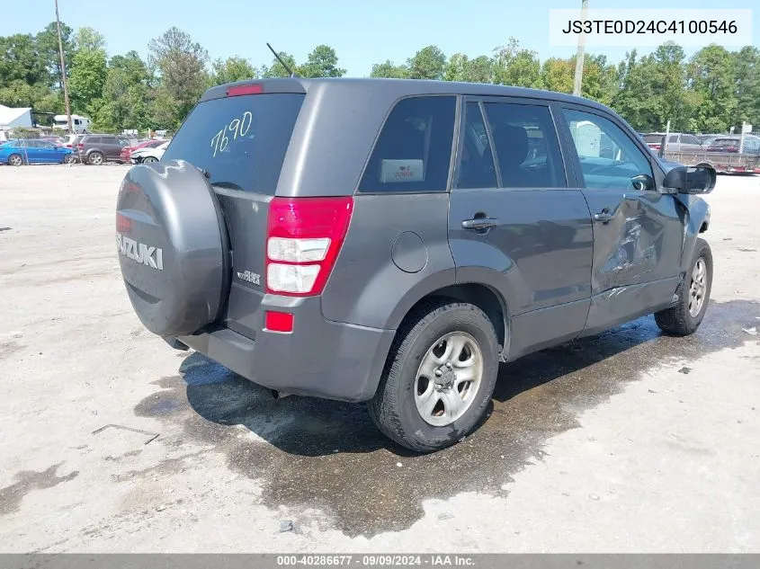 JS3TE0D24C4100546 2012 Suzuki Grand Vitara Premium