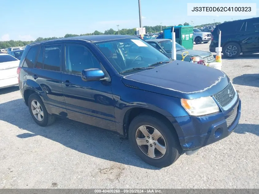 2012 Suzuki Grand Vitara Premium VIN: JS3TE0D62C4100323 Lot: 40400268