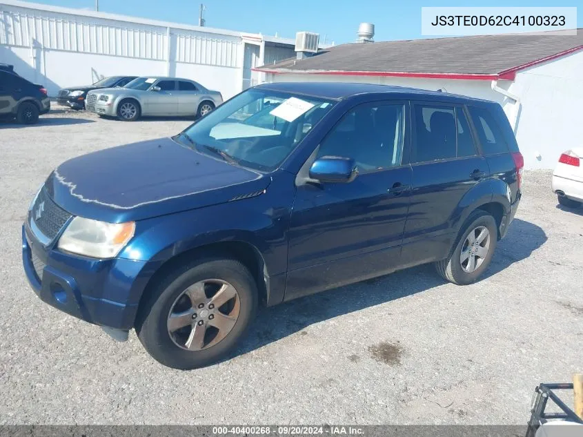 2012 Suzuki Grand Vitara Premium VIN: JS3TE0D62C4100323 Lot: 40400268