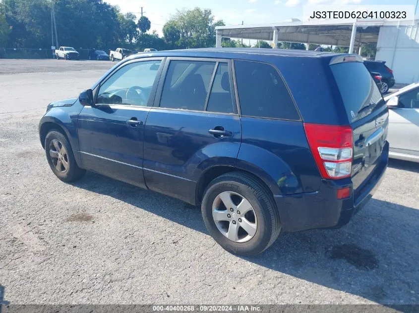 2012 Suzuki Grand Vitara Premium VIN: JS3TE0D62C4100323 Lot: 40400268