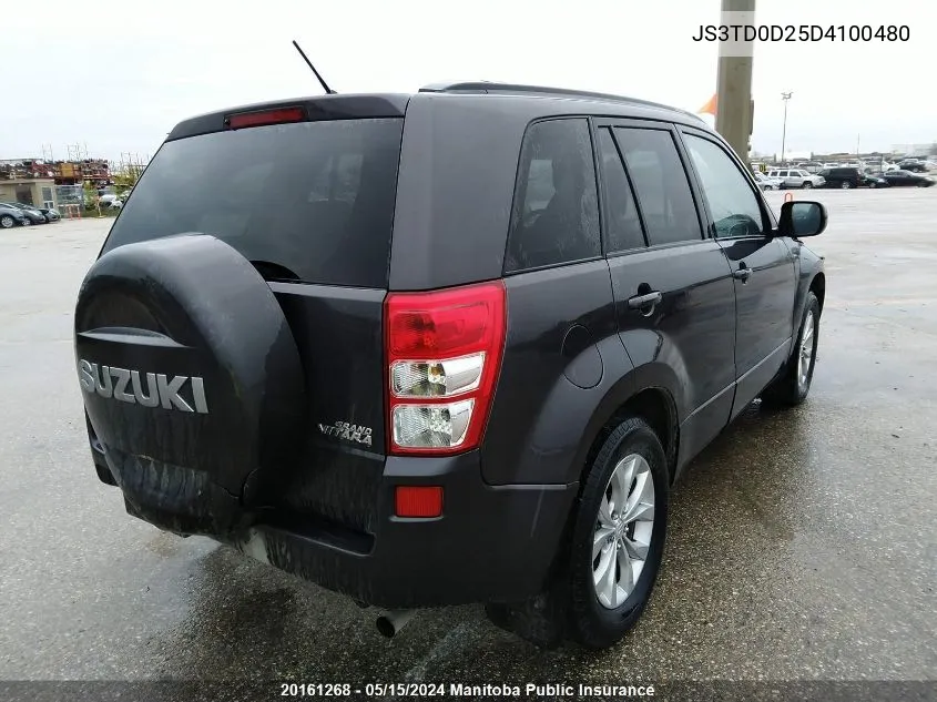 JS3TD0D25D4100480 2013 Suzuki Grand Vitara Jx