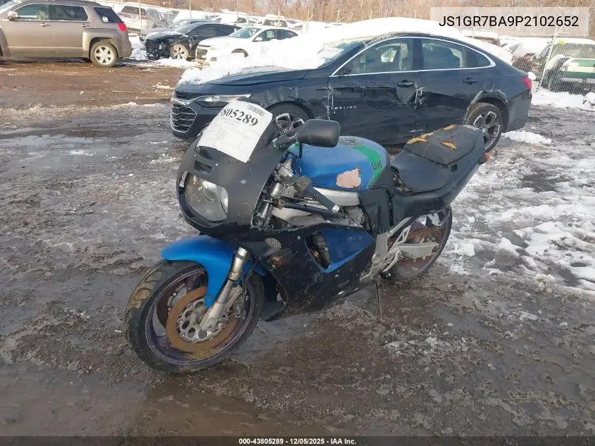 JS1GR7BA9P2102652 1993 Suzuki Gsx-R750 W
