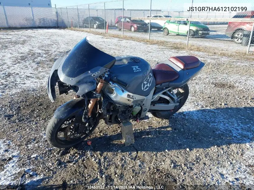 JS1GR7HA612102199 2001 Suzuki Gsx-R750