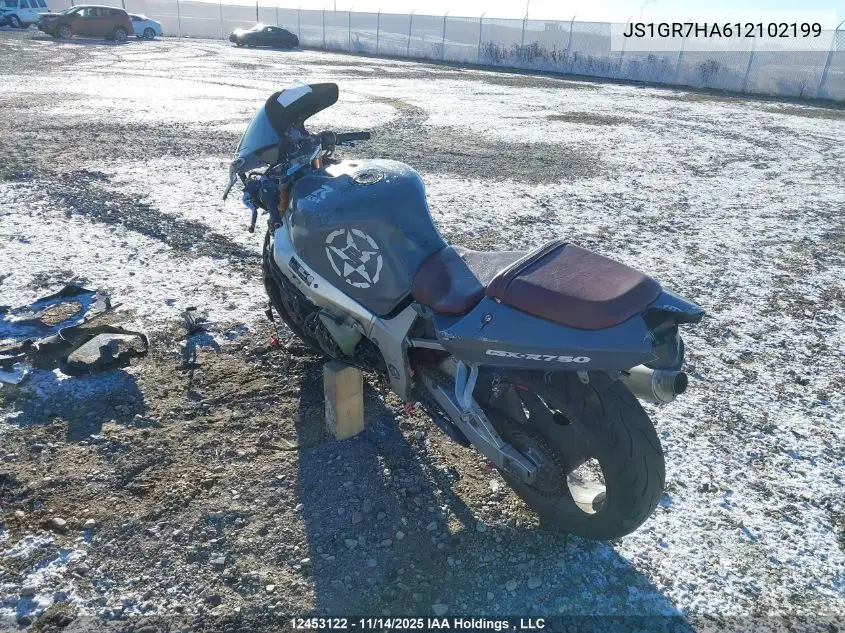 JS1GR7HA612102199 2001 Suzuki Gsx-R750