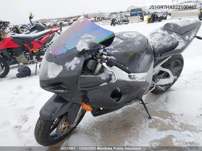 JS1GR7HA522100462 2002 Suzuki Gsx-R750