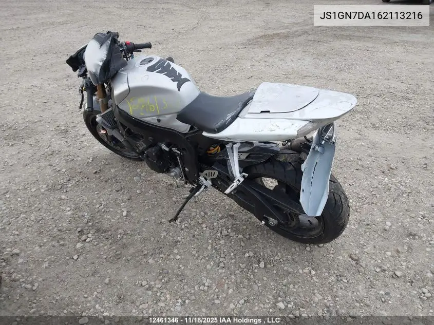 JS1GN7DA162113216 2006 Suzuki Gsx-R600 K6