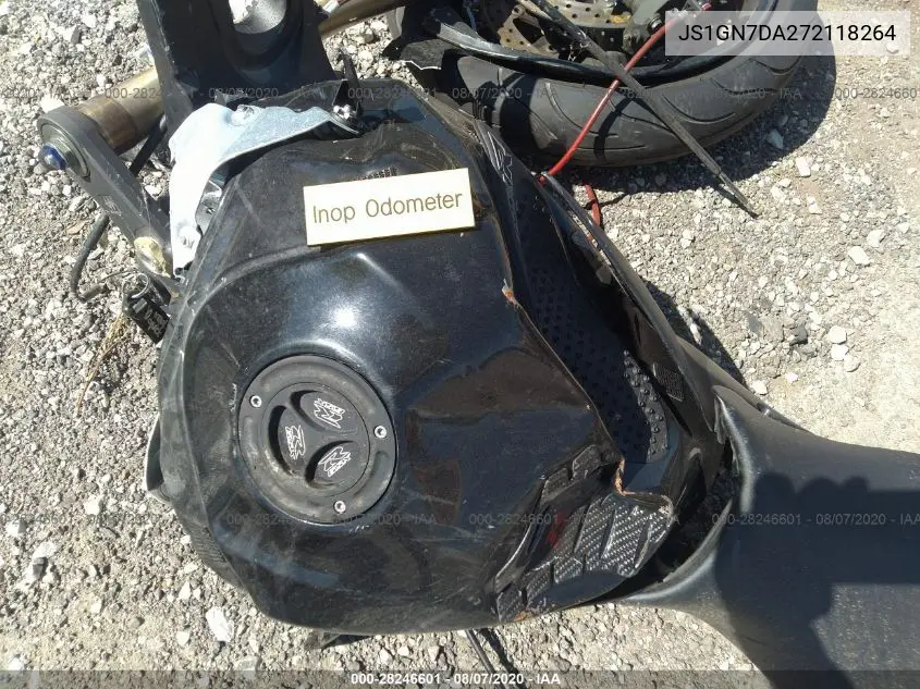 JS1GN7DA272118264 2007 Suzuki Gsx-R600