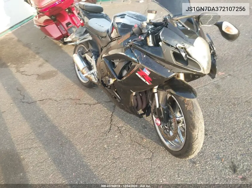 JS1GN7DA372107256 2007 Suzuki Gsx-R600