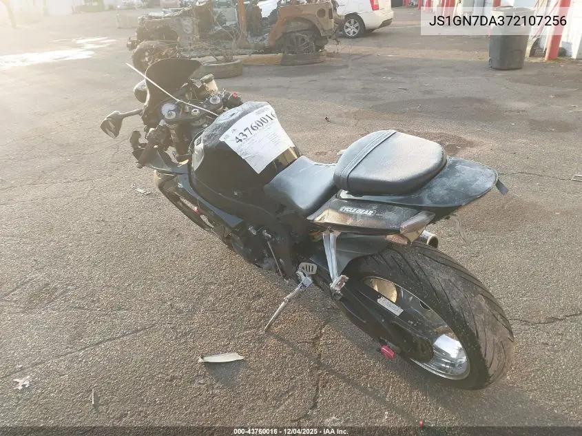 JS1GN7DA372107256 2007 Suzuki Gsx-R600