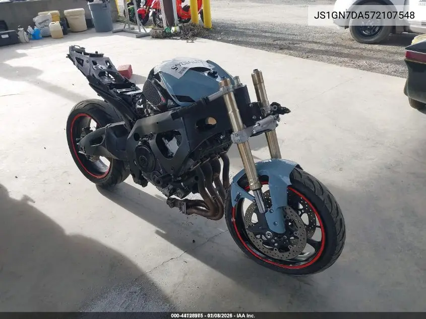 JS1GN7DA572107548 2007 Suzuki Gsx-R600