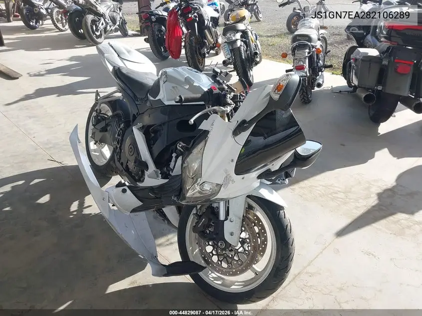 JS1GN7EA282106289 2008 Suzuki Gsx-R600